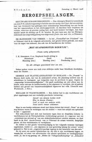 Eerste pagina van het artikel zoals het is gepubliceerd in het tijdschrift