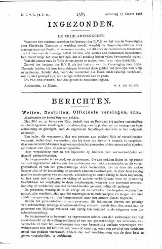 Eerste pagina van het artikel zoals het is gepubliceerd in het tijdschrift