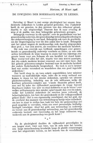 Eerste pagina van het artikel zoals het is gepubliceerd in het tijdschrift