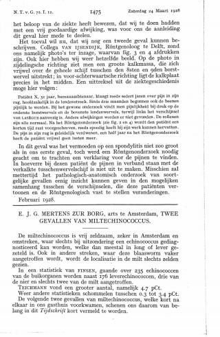 Eerste pagina van het artikel zoals het is gepubliceerd in het tijdschrift