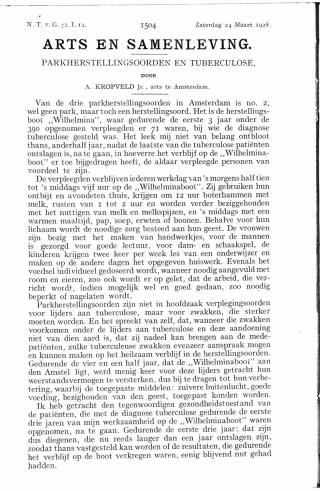 Eerste pagina van het artikel zoals het is gepubliceerd in het tijdschrift