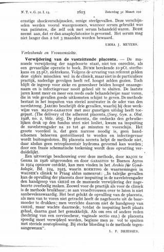 Eerste pagina van het artikel zoals het is gepubliceerd in het tijdschrift