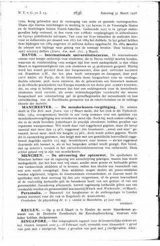 Eerste pagina van het artikel zoals het is gepubliceerd in het tijdschrift