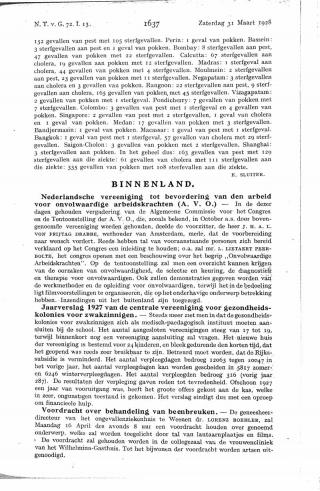 Eerste pagina van het artikel zoals het is gepubliceerd in het tijdschrift