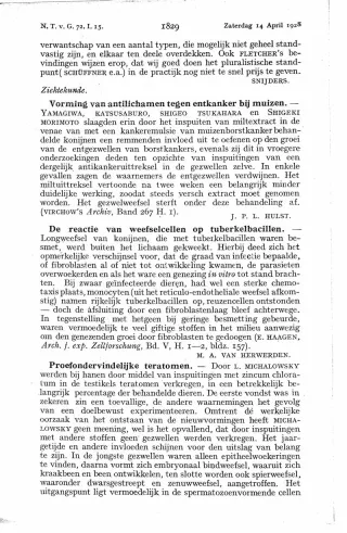 Eerste pagina van het artikel zoals het is gepubliceerd in het tijdschrift