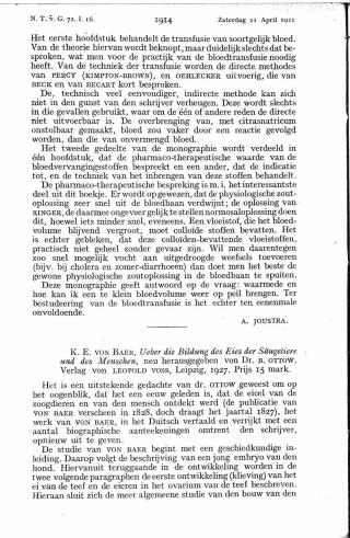 Eerste pagina van het artikel zoals het is gepubliceerd in het tijdschrift