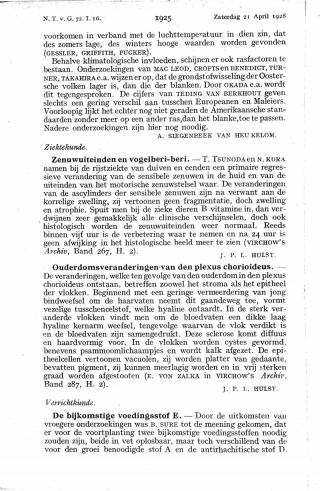 Eerste pagina van het artikel zoals het is gepubliceerd in het tijdschrift