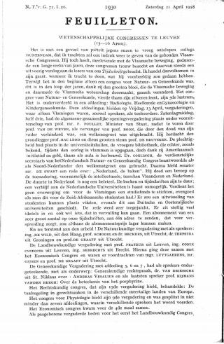 Eerste pagina van het artikel zoals het is gepubliceerd in het tijdschrift