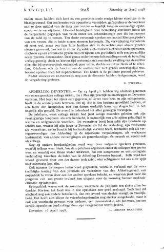 Eerste pagina van het artikel zoals het is gepubliceerd in het tijdschrift