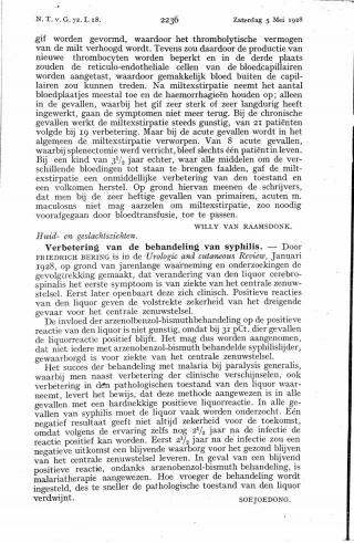 Eerste pagina van het artikel zoals het is gepubliceerd in het tijdschrift