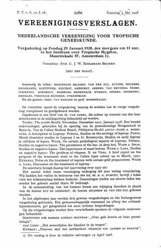 Eerste pagina van het artikel zoals het is gepubliceerd in het tijdschrift