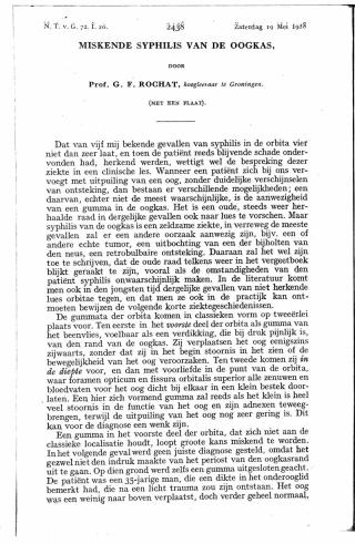 Eerste pagina van het artikel zoals het is gepubliceerd in het tijdschrift