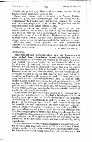 Eerste pagina van het artikel zoals het is gepubliceerd in het tijdschrift