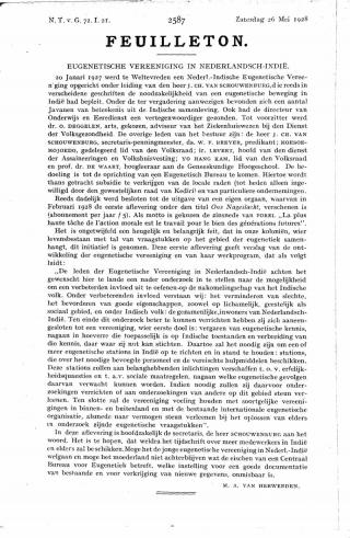 Eerste pagina van het artikel zoals het is gepubliceerd in het tijdschrift