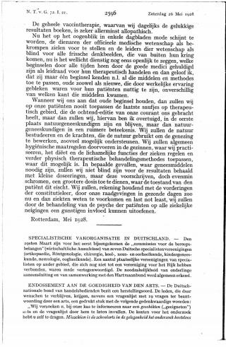 Eerste pagina van het artikel zoals het is gepubliceerd in het tijdschrift