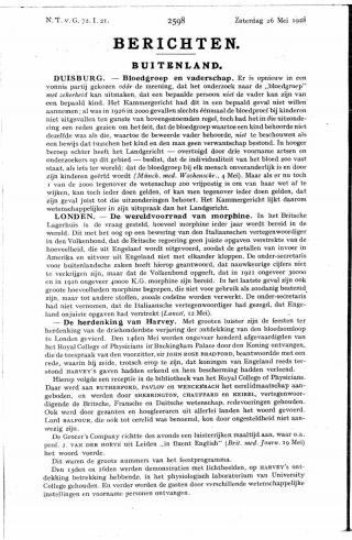 Eerste pagina van het artikel zoals het is gepubliceerd in het tijdschrift