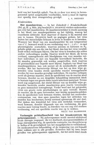 Eerste pagina van het artikel zoals het is gepubliceerd in het tijdschrift