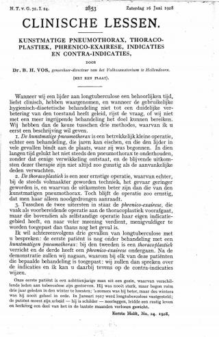 Eerste pagina van het artikel zoals het is gepubliceerd in het tijdschrift