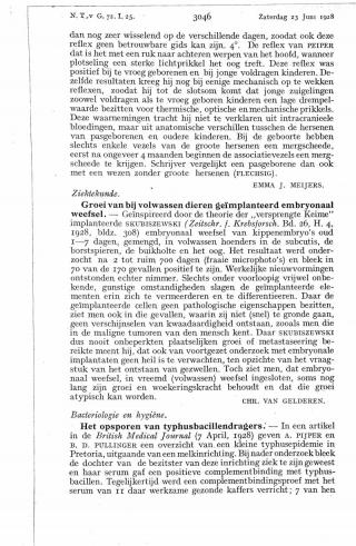 Eerste pagina van het artikel zoals het is gepubliceerd in het tijdschrift