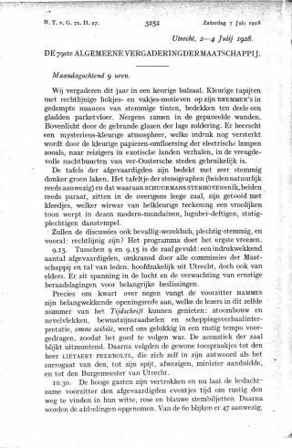 Eerste pagina van het artikel zoals het is gepubliceerd in het tijdschrift