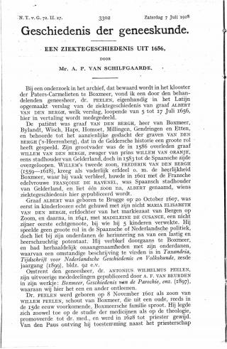 Eerste pagina van het artikel zoals het is gepubliceerd in het tijdschrift