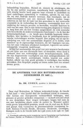 Eerste pagina van het artikel zoals het is gepubliceerd in het tijdschrift