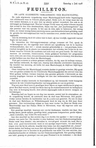 Eerste pagina van het artikel zoals het is gepubliceerd in het tijdschrift