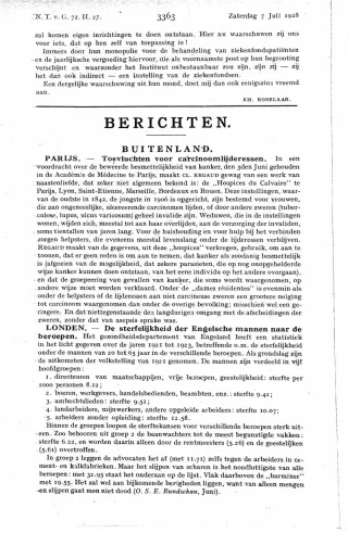 Eerste pagina van het artikel zoals het is gepubliceerd in het tijdschrift