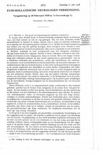 Eerste pagina van het artikel zoals het is gepubliceerd in het tijdschrift