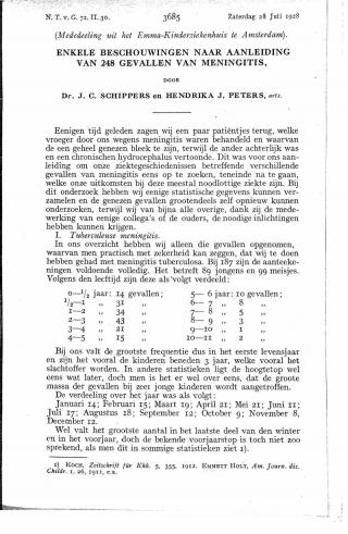 Eerste pagina van het artikel zoals het is gepubliceerd in het tijdschrift