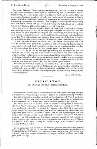 Eerste pagina van het artikel zoals het is gepubliceerd in het tijdschrift