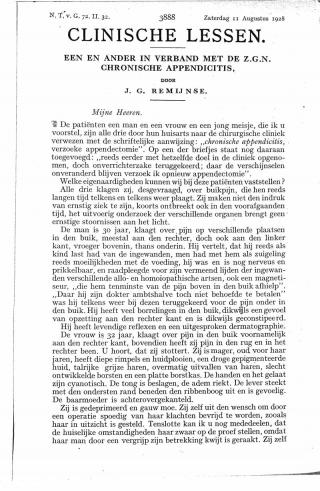 Eerste pagina van het artikel zoals het is gepubliceerd in het tijdschrift