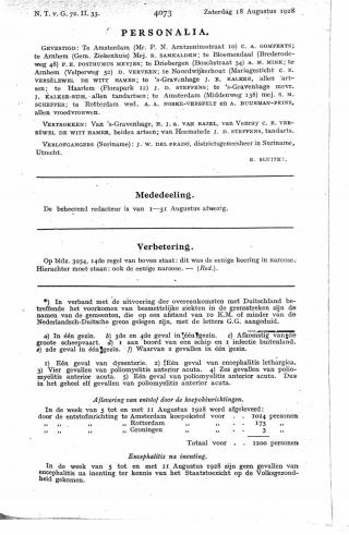 Eerste pagina van het artikel zoals het is gepubliceerd in het tijdschrift