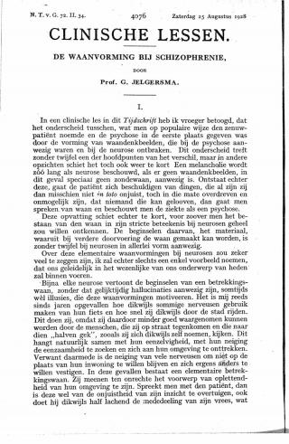 Eerste pagina van het artikel zoals het is gepubliceerd in het tijdschrift