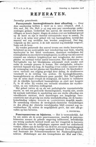 Eerste pagina van het artikel zoals het is gepubliceerd in het tijdschrift