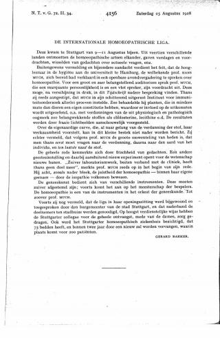 Eerste pagina van het artikel zoals het is gepubliceerd in het tijdschrift