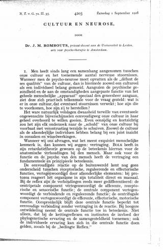 Eerste pagina van het artikel zoals het is gepubliceerd in het tijdschrift