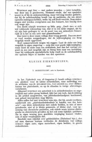 Eerste pagina van het artikel zoals het is gepubliceerd in het tijdschrift