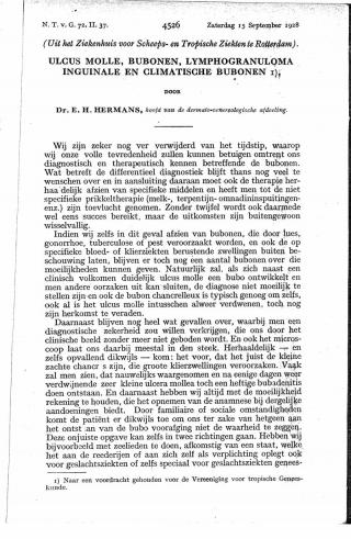 Eerste pagina van het artikel zoals het is gepubliceerd in het tijdschrift