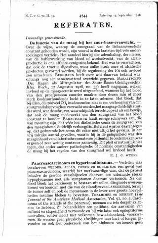 Eerste pagina van het artikel zoals het is gepubliceerd in het tijdschrift