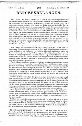 Eerste pagina van het artikel zoals het is gepubliceerd in het tijdschrift