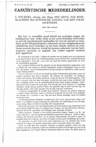 Eerste pagina van het artikel zoals het is gepubliceerd in het tijdschrift