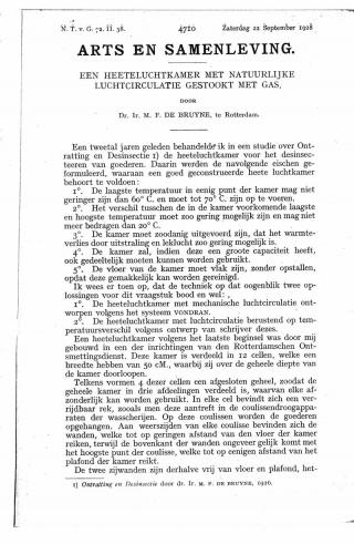 Eerste pagina van het artikel zoals het is gepubliceerd in het tijdschrift