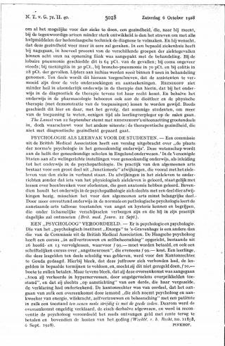 Eerste pagina van het artikel zoals het is gepubliceerd in het tijdschrift