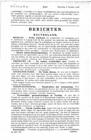 Eerste pagina van het artikel zoals het is gepubliceerd in het tijdschrift