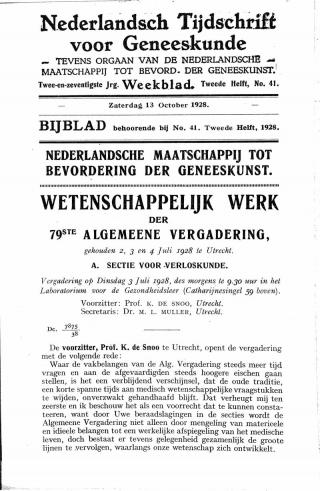 Eerste pagina van het artikel zoals het is gepubliceerd in het tijdschrift