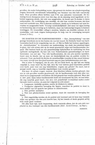 Eerste pagina van het artikel zoals het is gepubliceerd in het tijdschrift