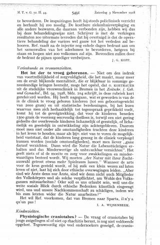 Eerste pagina van het artikel zoals het is gepubliceerd in het tijdschrift