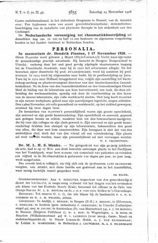 Eerste pagina van het artikel zoals het is gepubliceerd in het tijdschrift