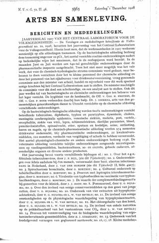 Eerste pagina van het artikel zoals het is gepubliceerd in het tijdschrift